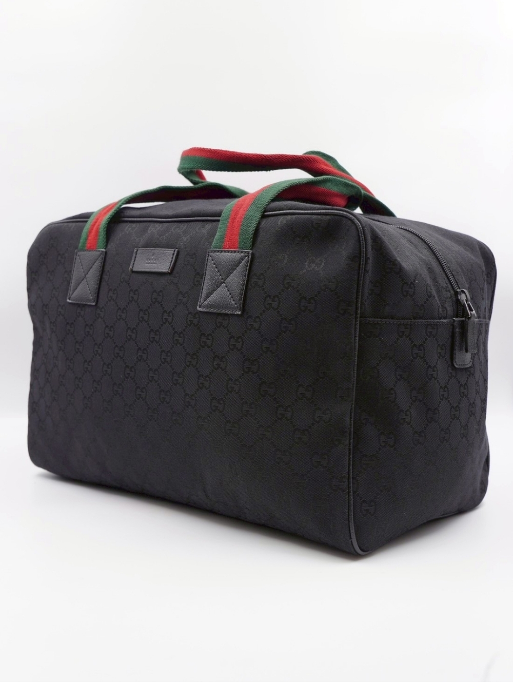 CG35 💗 Gucci GG Canvas Web duffel Bag - Picture 3 of 12